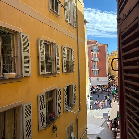 Appartamento Rénové Et Cosy, Vieux Nice, Place Iconique *